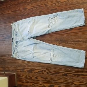 Abercrombie and Fitch  destroyed size 12 jeans